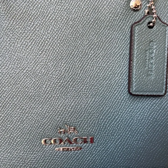 COACH MINI SIERRA SATCHEL IN LIGHT TEAL - Picture 2 of 15